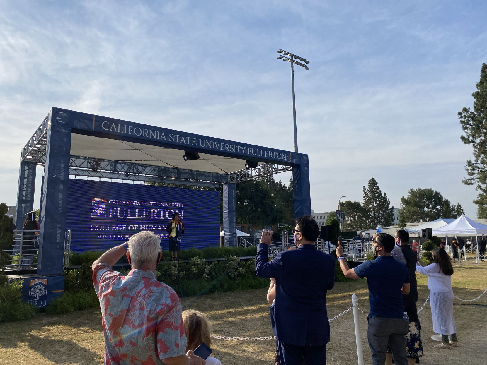 2021 Graduation Stage